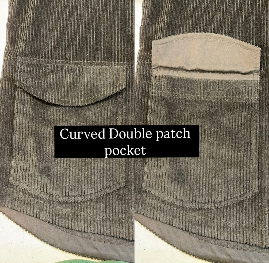 Oblong Extension - Double Patch Pocket