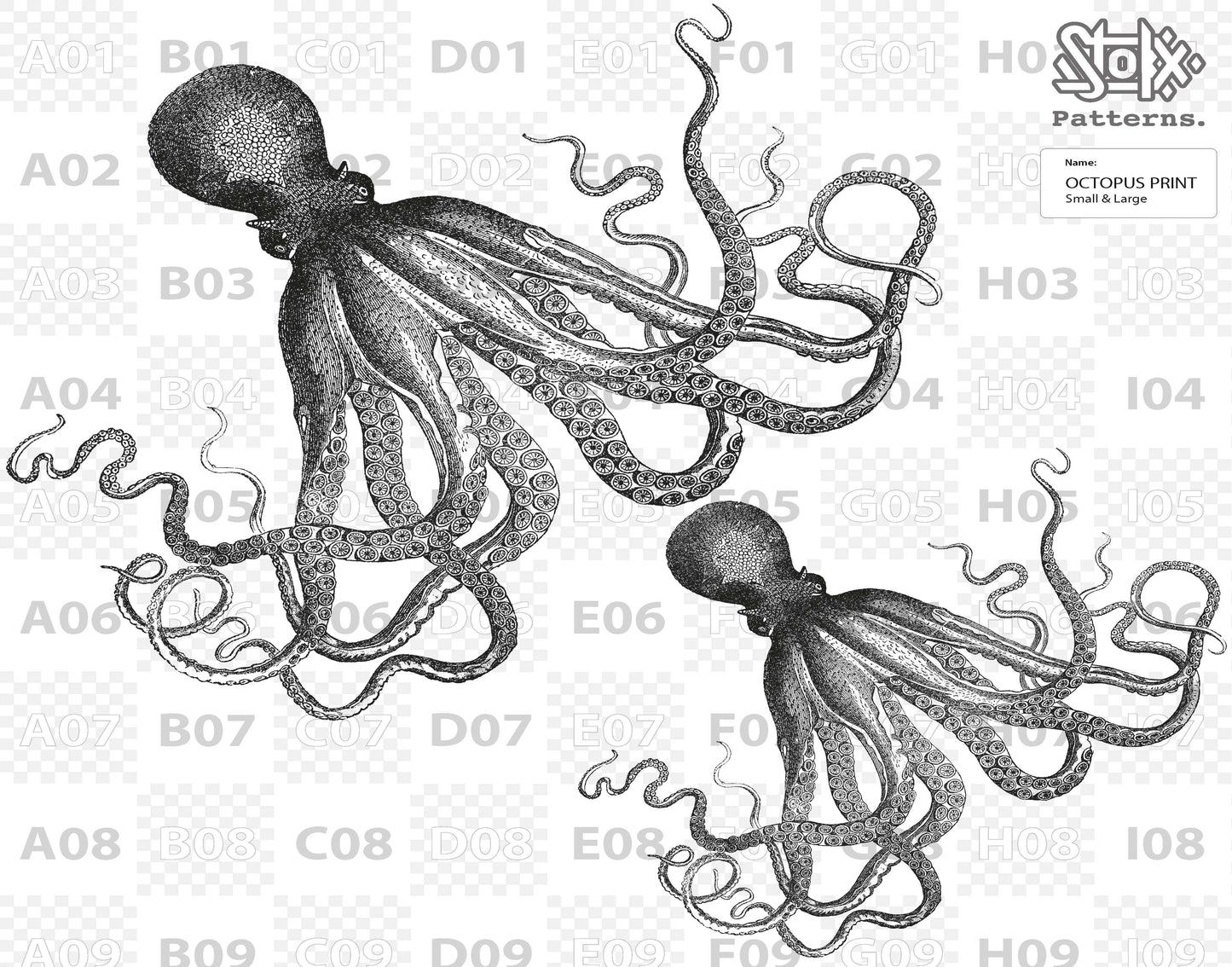 Octopus print formats