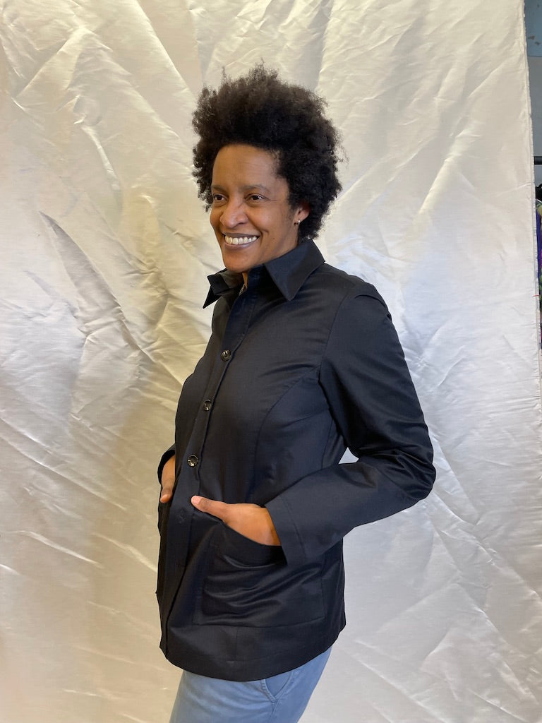 Eve Top Extension - Shirt Collar and Shirt Finish Front