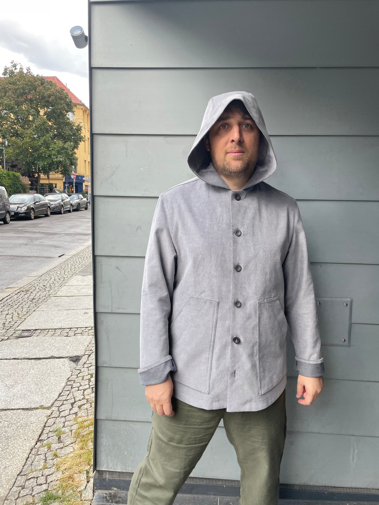 Zile Shirt Extension - Hood, Sleeve and Double Patch Pocket