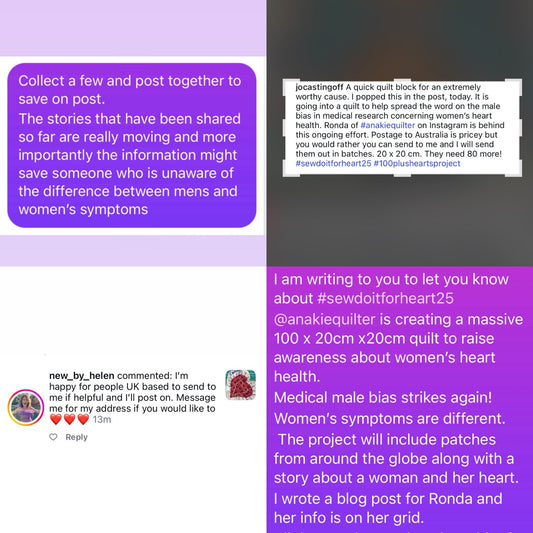 An Up date on the #100plusheartsproject