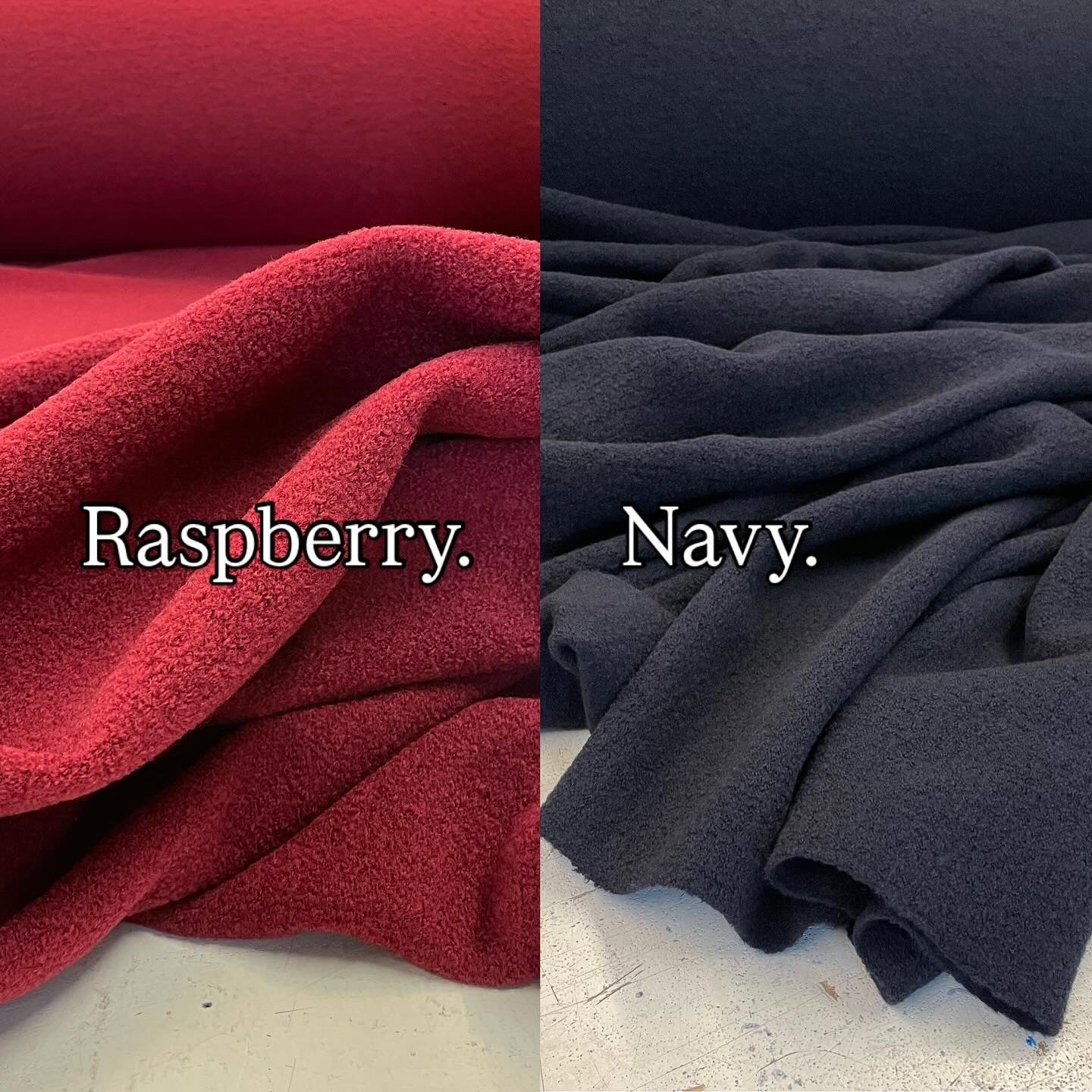 100% kniited boiled wool ( Italian)