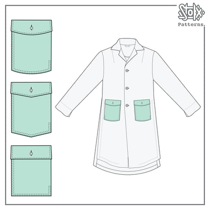 Oblong Extension - Double Patch Pocket