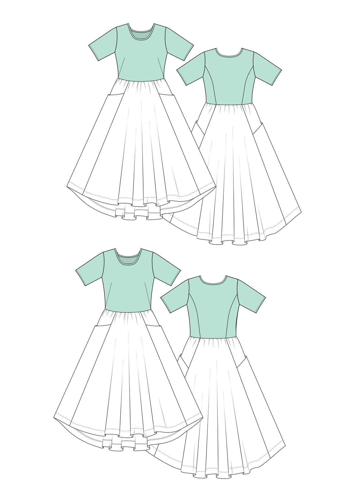 Carla Extension - 3-Part Tank ( Pre-order)