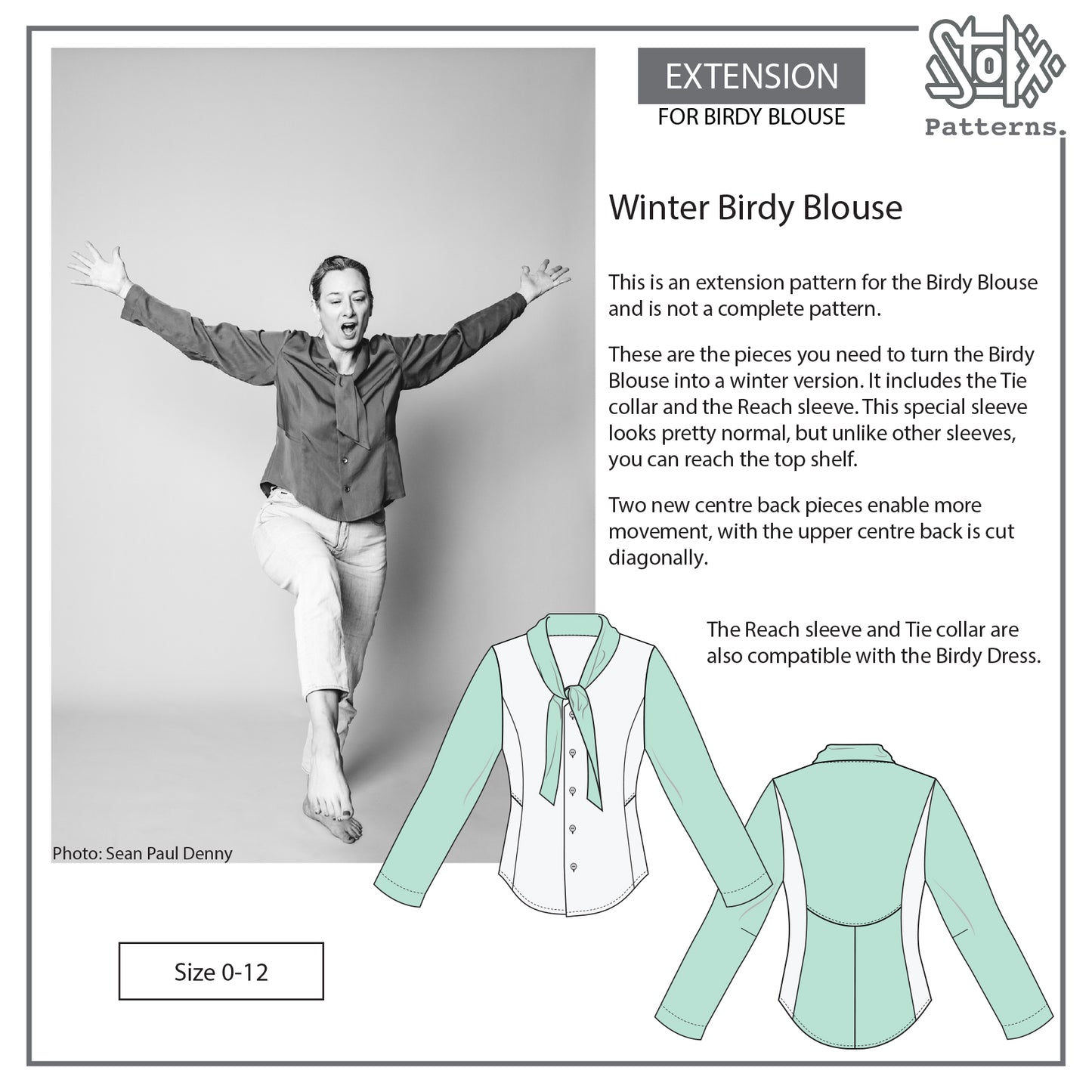 Birdy Blouse Extension - Winter Birdy