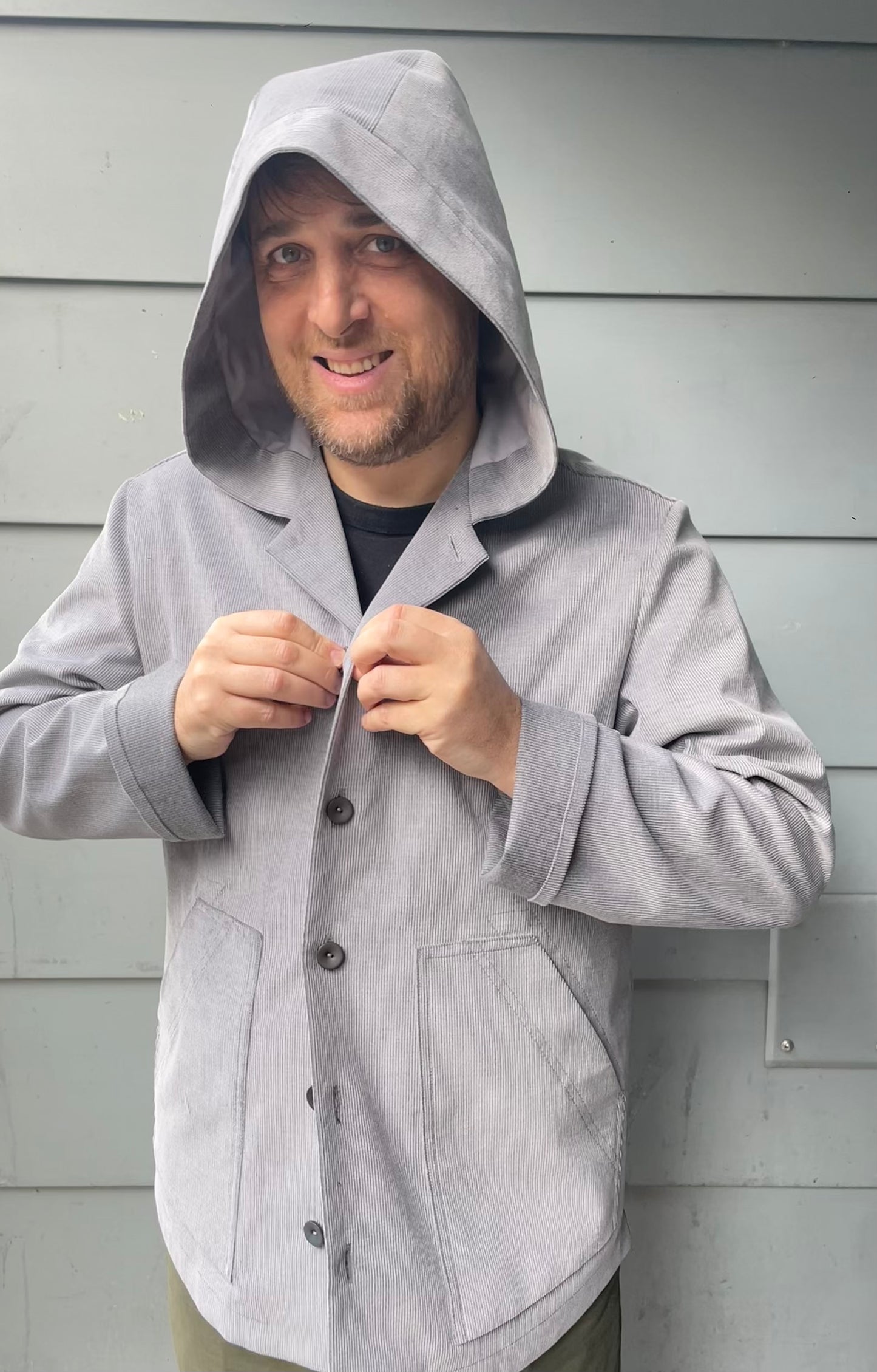 Zile Shirt Extension - Hood, Sleeve and  Double Patch Pocket