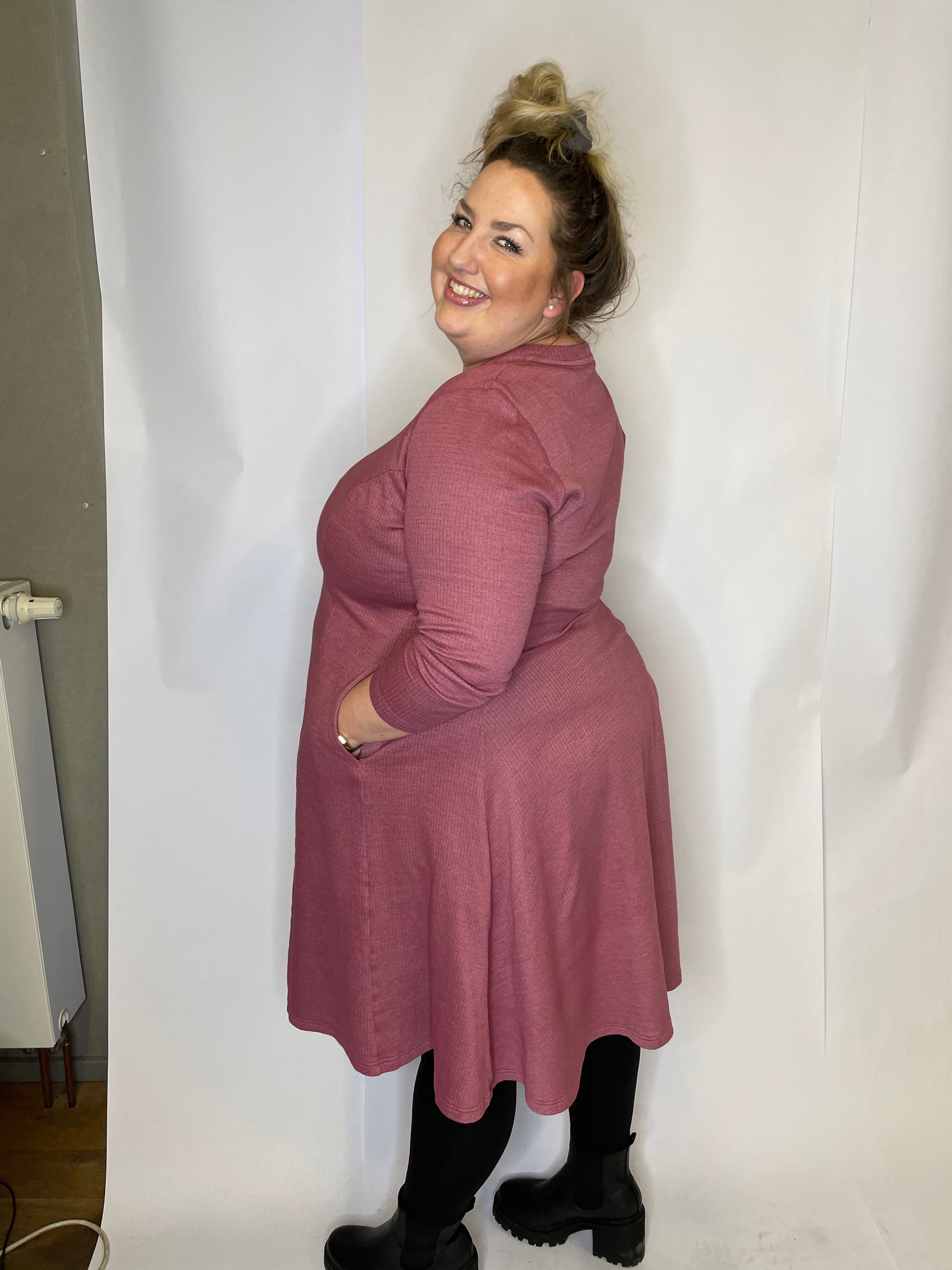plus size skater dress pattern Plus Size Striped Dress