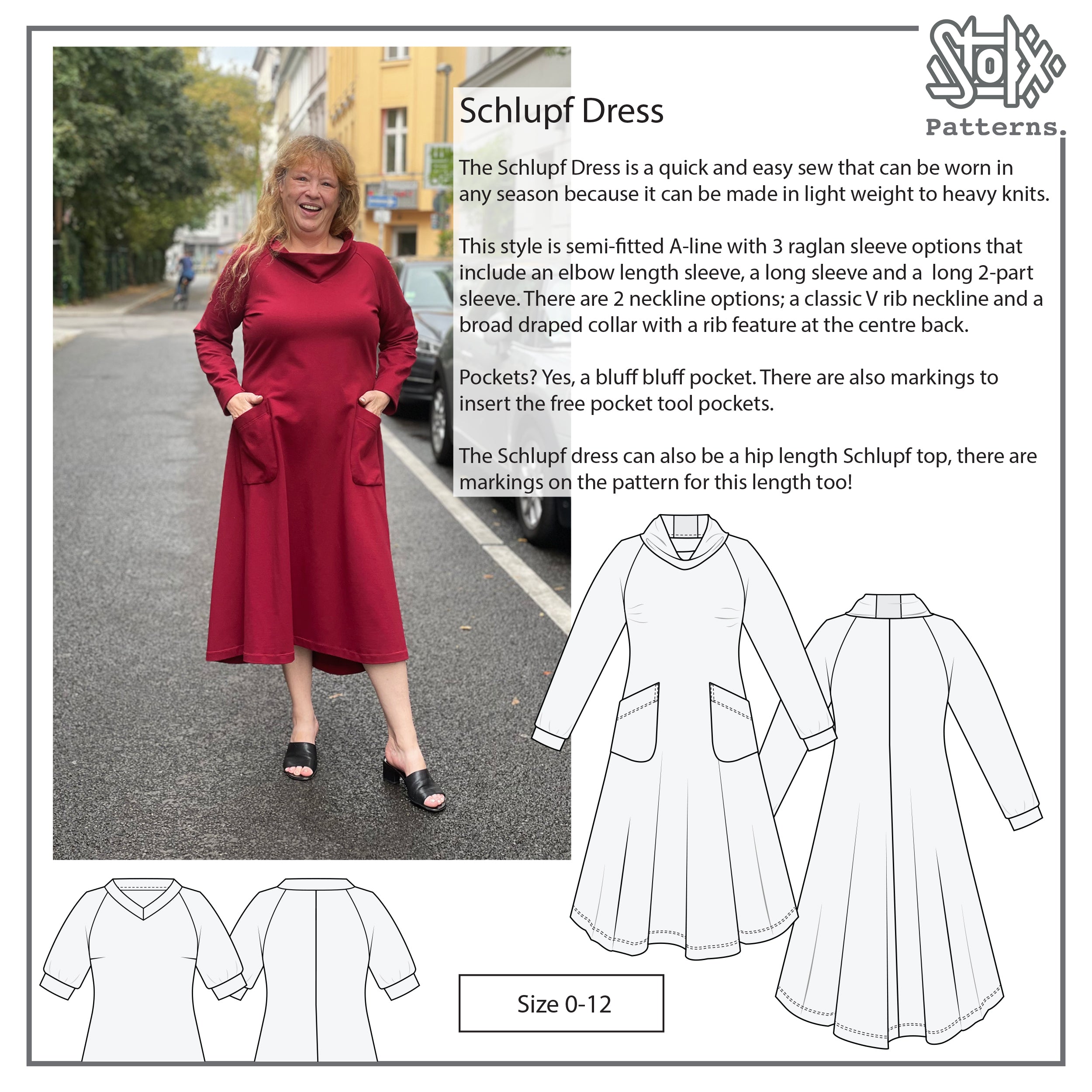 Schlupf Dress – Stokx Patterns