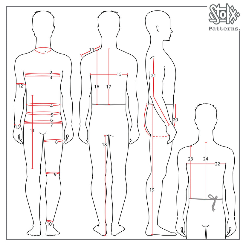 Free Tools - Measurements – Stokx Patterns