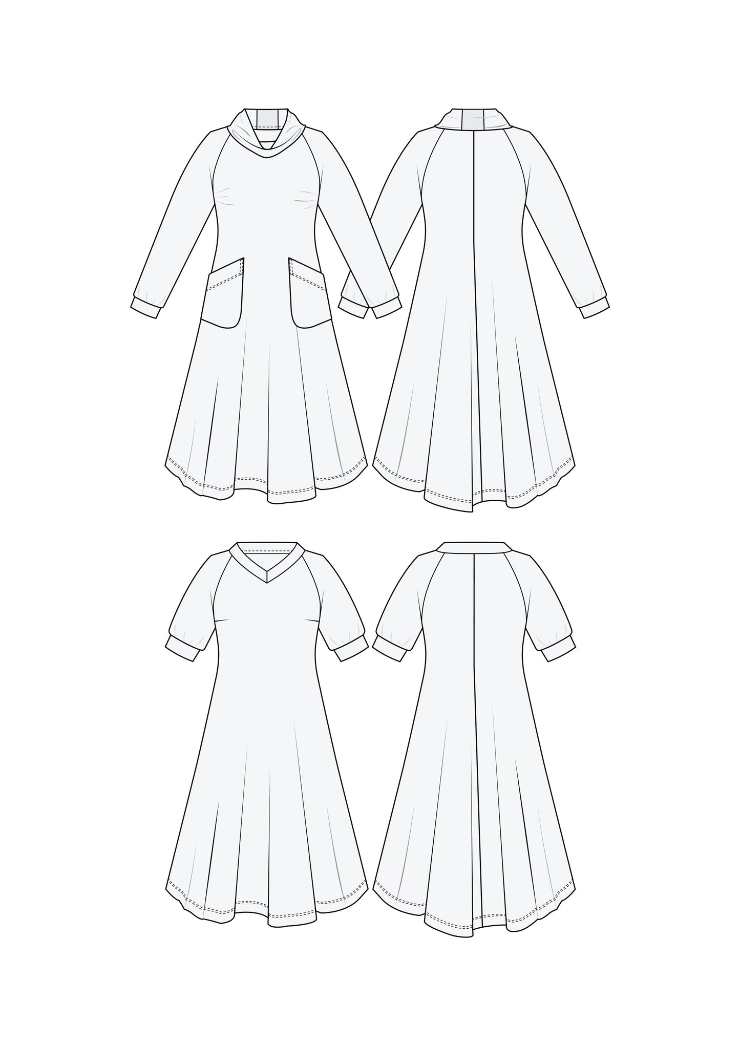 Schlupf Dress